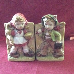 Faux Hummel-Style Planters